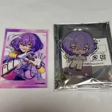 유메 미니 사진 혜택 애니카페 아크릴 스탠드 앙스타