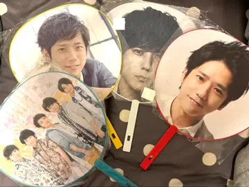 아라시 부채 세트