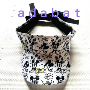 [새상품] 미키마우스 바이저 모자 여성용 아다바트 디즈니