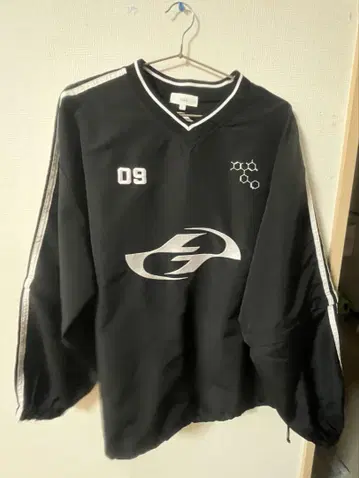 LILL 소매 탈부착 가능 ZIP 3way 풀오버 게임 셔츠 L 사이즈