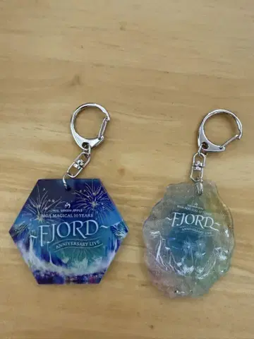 미세스 FJORD 키링 2개 세트