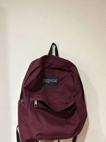 JANSPORT 백팩 버건디