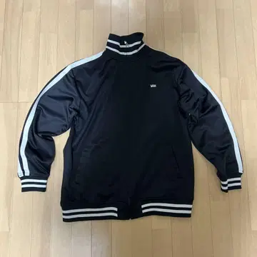 VANS 블랙 저지 스트라이프