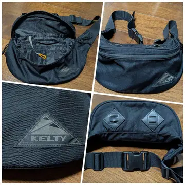 KELTY 힙색 올 블랙