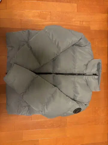 ABERCROMBIE 그레이 다운 자켓