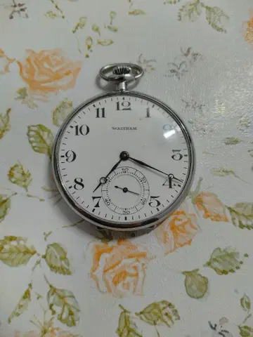[가동품] 월쌈 회중시계 수동 와인딩