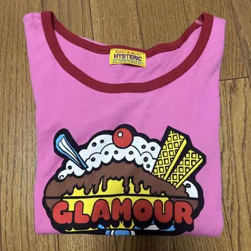 HYSTERIC GLAMOUR 아이스크림 T셔츠
