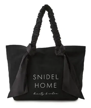 SNIDEL HOME 블랙 토트백