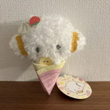 코기뮨 크레이프 마스코트 봉제 인형 키링 새상품 택 포함
