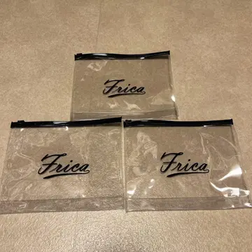 프리카 Frica BTS 투명 파우치 3개 세트