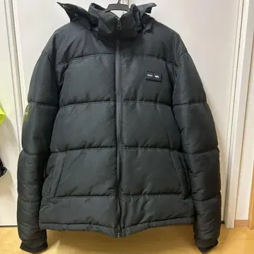 RVCA 후드 부착 블랙 자켓