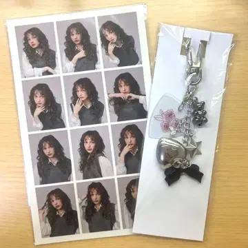FRUITSZIPPER 하야세 노엘 생탄 키링 & 푸리풍 씰