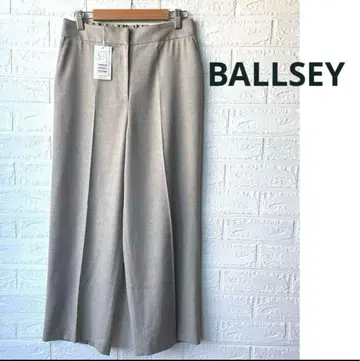 새상품 BALLSEY 볼지 투모로우랜드 세미 와이드 크롭 팬츠
