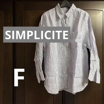 SIMPLICITE 심플리시떼 프렌치 린넨 레귤러 셔츠