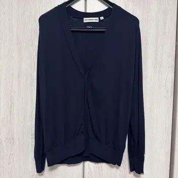 유니클로 안야 힌드마치 콜라보 가디건 네이비 M