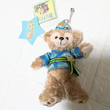 택 포함 Disney 더피 인형 배지 칠석