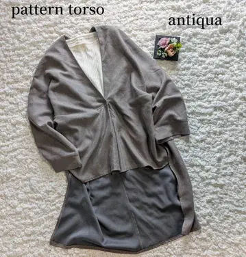 [ 패턴 토르소 ] antiqua 안티카 변형 튜닉 롱