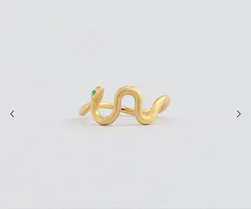 VERMILLION Snake 반지