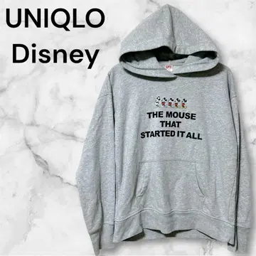 [ UNIQLO Disney ] 유니클로 (L) / 콜라보 후드티 그레이