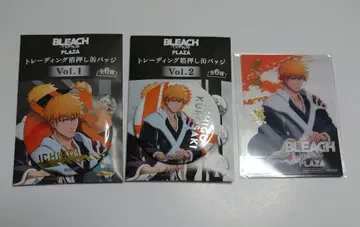 BLEACH 쿠로사키 이치고 캔뱃지 특전 3개 세트