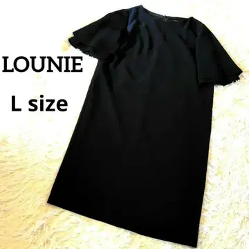 LOUNIE 루니 넉넉한 심플 I라인 원피스 L사이즈