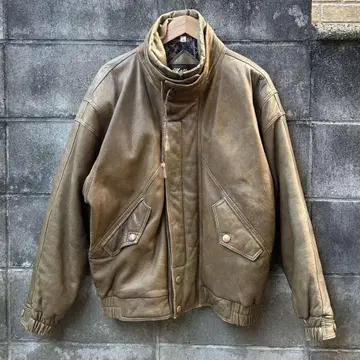 80s 90s 빈티지 matteatti 가죽 재킷 이탈리아제