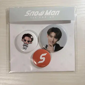 SnowMan 팝업 서울 캔뱃지 무카이 코지