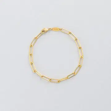 VERMILLION 롱 스퀘어 체인 팔찌