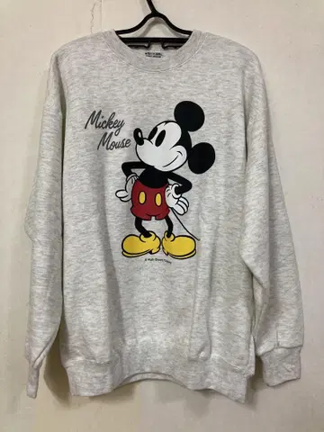 DIA CLUB 미키마우스 맨투맨 DISNEY 90s 빈티지