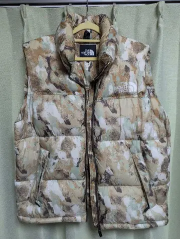 THE NORTH FACE 카모플라쥬 다운 베스트 L 사이즈