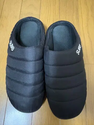 SUGO 블랙 슬리퍼