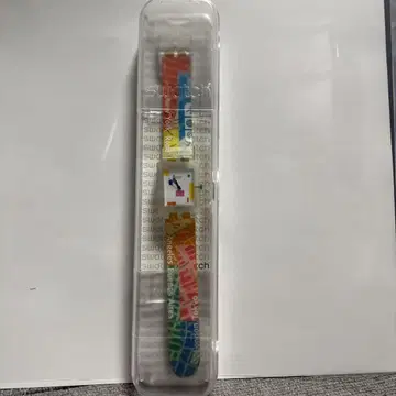 Swatch CLUB WATCH 컬러풀 아날로그 시계