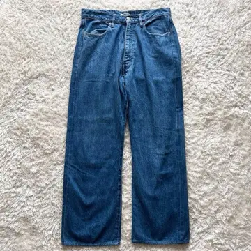 AURALEE SELVEDGE LIGHT DENIM PANTS 3