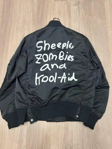 sacai MADSAKI Nylon Twill Blouson MA-1