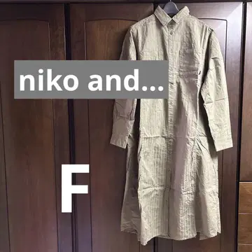 niko and - 니코앤드 리메이크풍 절개 원피스