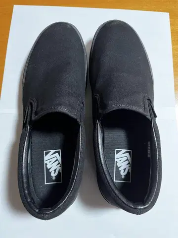 VANS 슬립온 블랙 28cm