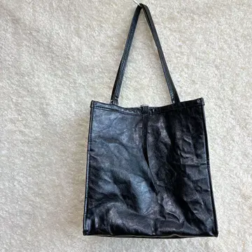 ZARA 자라 링크 이펙트 토트백 블랙 A4 가능