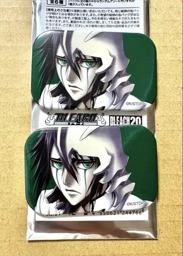 BLEACH 스퀘어 배지 컬렉션 캔뱃지 우르키오라 2개 세트