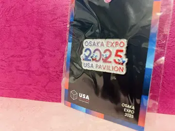 오사카 간사이 엑스포 2025 미국관 핀 배지