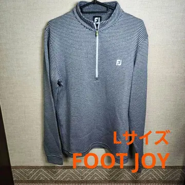 [ 새상품급 ] FJ 풋조이 하프 지퍼 긴팔 셔츠 모크넥 L 사이즈