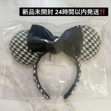 디즈니 머리띠 하운드투스 체크 신상 하운드투스 체크