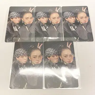 aespa LIVE TOUR CD A상 트레이딩 카드 윈터 카리나 5장