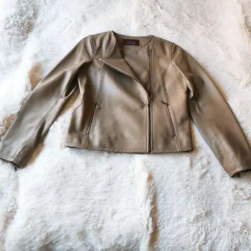 items URBAN RESEARCH 가죽 자켓 노카라 그레이지