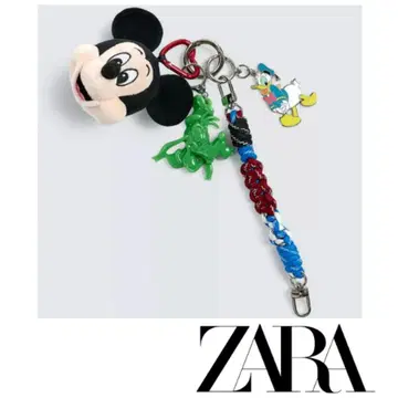 완판템 ZARA 멀티 참 키링 미키마우스