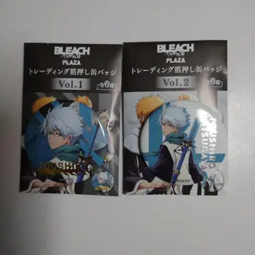 BLEACH 히즈카야 토시로 캔뱃지 2세트