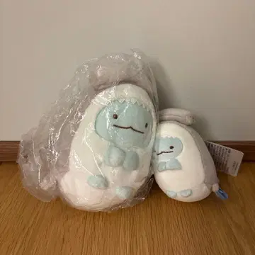 스미코구라시 수족관 한정판 토카게 봉제 인형 상어 2세트