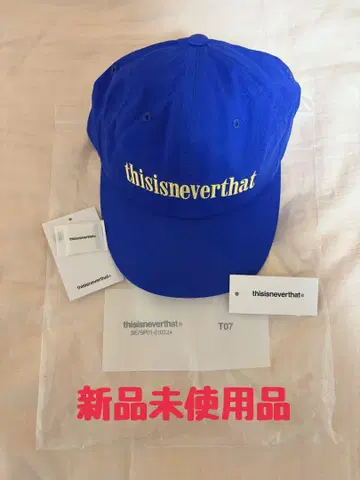 [ 미사용 새상품 ] thisisneverthat 캡
