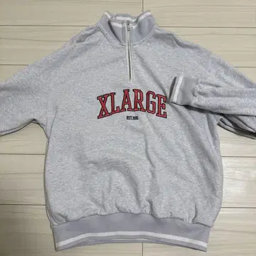 엑스라지 하프 지퍼