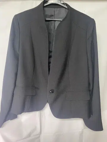 블랙 테일러드 자켓