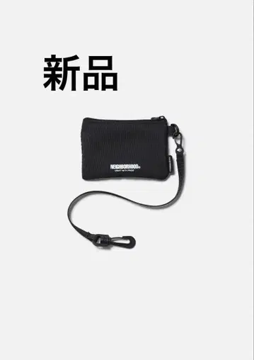 새상품 NEIGHBORHOOD MESH COIN CASE BLACK